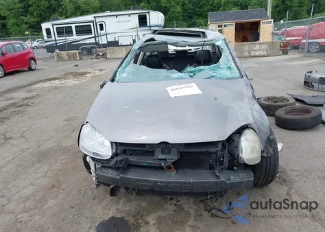 2007 Volkswagen Rabbit 2-Door из США, поврежденный, VIN WVWBS71K57W159129